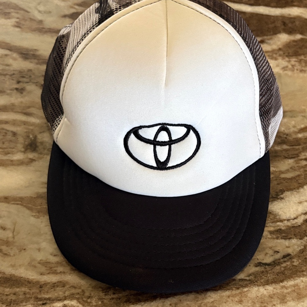 Black and White Trucker Hat